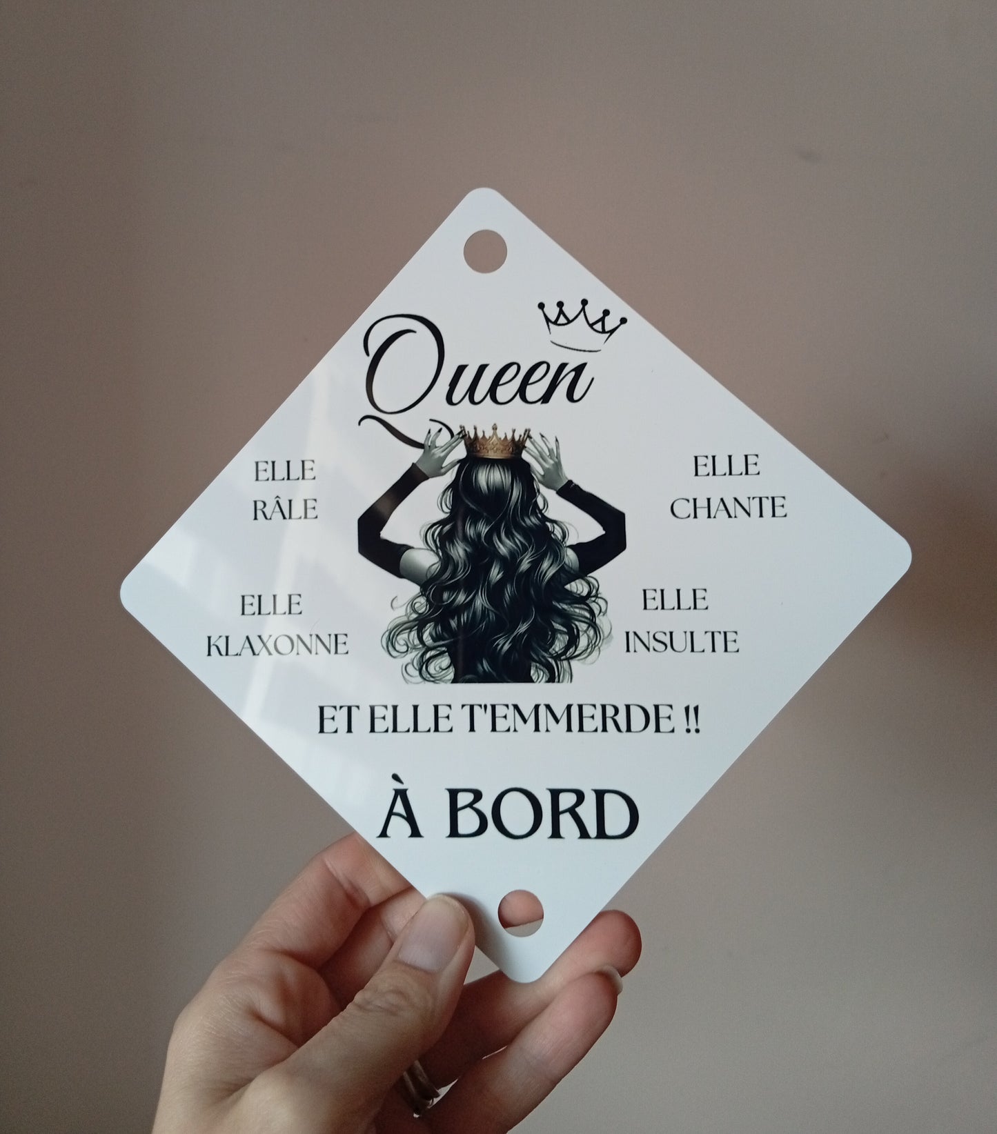 Plaque "Bébé à bord"