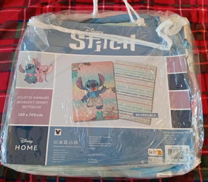 Couette imprimée Stitch