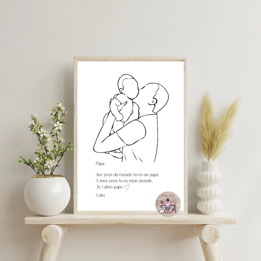 Affiche papa