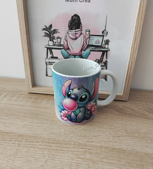Mug stitch arc en ciel