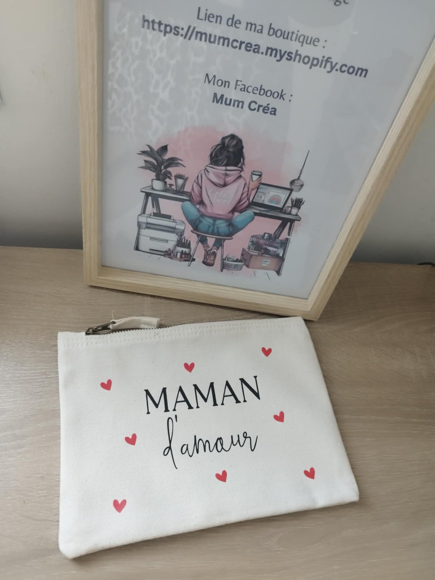 Pochette "petits cœurs"